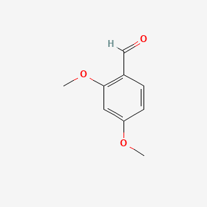 2,4-Dimethoxybenzaldehyde chemical structure (CAS 613-45-6)