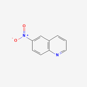 6-Nitroquinoline chemical structure (CAS 613-50-3)