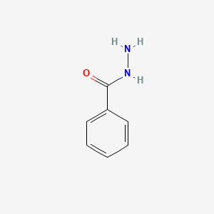 Benzohydrazide chemical structure (CAS 613-94-5)