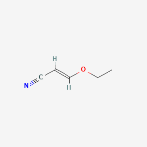 3-Ethoxypropenenitrile chemical structure (CAS 61310-53-0)