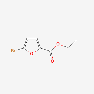 Ethyl 5-bromofuran-2-carboxylate chemical structure (CAS 6132-37-2)