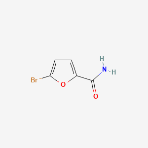5-Bromofuran-2-carboxamide chemical structure (CAS 6134-61-8)