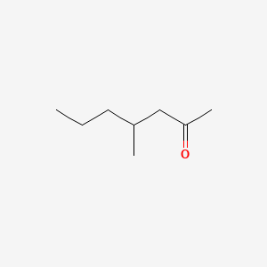 4-Methyl-2-heptanone chemical structure (CAS 6137-06-0)