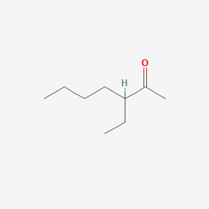 3-Ethylheptan-2-one chemical structure (CAS 6137-09-3)