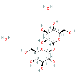 (2R,2'R,3S,3'S,4S,4'S,5R,5'R,6R,6'R)-6,6'-Oxybis(2-(hydroxymethyl)tetrahydro-2H-pyran-3,4,5-triol) dihydrate chemical structure (CAS 6138-23-4)