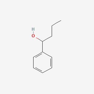 1-Phenyl-1-butanol chemical structure (CAS 614-14-2)