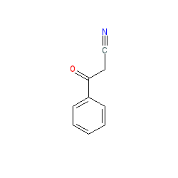 3-Oxo-3-phenylpropanenitrile chemical structure (CAS 614-16-4)