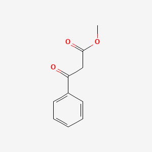 Methyl 3-Oxo-3-phenylpropionate chemical structure (CAS 614-27-7)