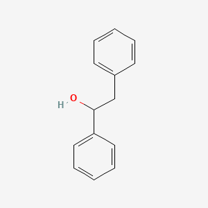 1,2-Diphenylethanol chemical structure (CAS 614-29-9)