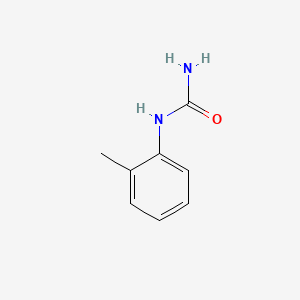 1-(o-Tolyl)urea chemical structure (CAS 614-77-7)