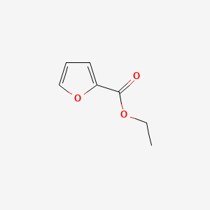 Ethyl furan-2-carboxylate chemical structure (CAS 614-99-3)