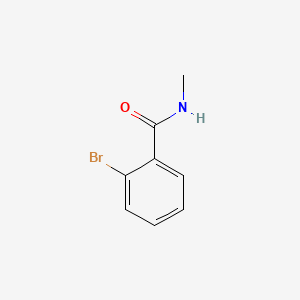 2-Bromo-N-methylbenzamide chemical structure (CAS 61436-88-2)