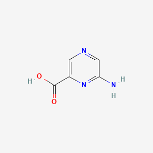 6-Aminopyrazine-2-carboxylic acid chemical structure (CAS 61442-38-4)