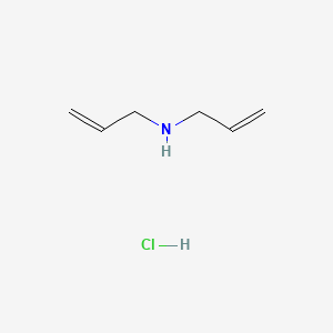 Diallylamine hydrochloride chemical structure (CAS 6147-66-6)