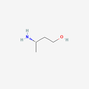 (S)-3-Aminobutan-1-ol chemical structure (CAS 61477-39-2)