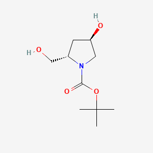 Boc-Hyp-OL chemical structure (CAS 61478-26-0)