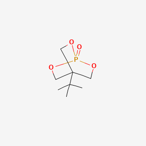 4-(tert-Butyl)-2,6,7-trioxa-1-phosphabicyclo[2.2.2]octane 1-oxide chemical structure (CAS 61481-19-4)