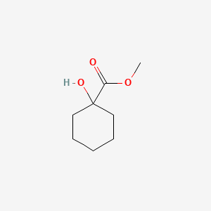 Methyl 1-hydroxycyclohexanecarboxylate chemical structure (CAS 6149-50-4)