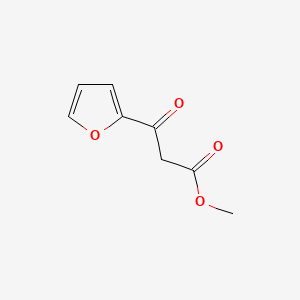 Methyl 2-Furoylacetate chemical structure (CAS 615-06-5)