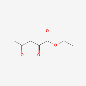 Ethyl 2,4-dioxopentanoate chemical structure (CAS 615-79-2)