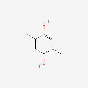 2,5-Dimethylbenzene-1,4-diol chemical structure (CAS 615-90-7)