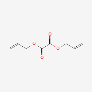 Diallyloxalate chemical structure (CAS 615-99-6)