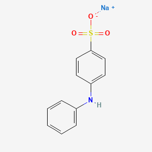 Sodium diphenylamine-4-sulfonate chemical structure (CAS 6152-67-6)