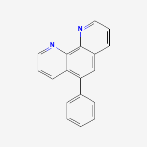 5-Phenyl-1,10-phenanthroline chemical structure (CAS 6153-89-5)