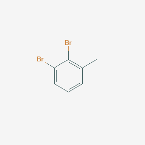 1,2-Dibromo-3-methylbenzene chemical structure (CAS 61563-25-5)