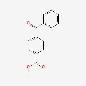 Methyl 4-benzoylbenzoate chemical structure (CAS 6158-54-9)