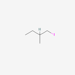 1-Iodo-2-methylbutane chemical structure (CAS 616-14-8)