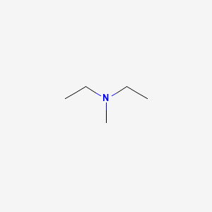 N,N-Diethylmethylamine chemical structure (CAS 616-39-7)