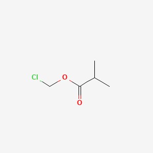 Chloromethyl isobutyrate chemical structure (CAS 61644-18-6)