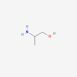 2-aminopropan-1-ol chemical structure (CAS 6168-72-5)