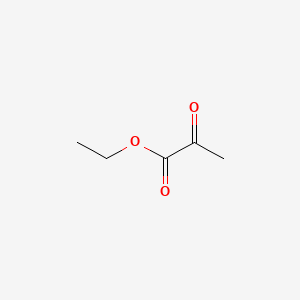 Ethyl 2-oxopropanoate chemical structure (CAS 617-35-6)
