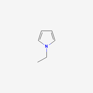 N-ethylpyrrole chemical structure (CAS 617-92-5)