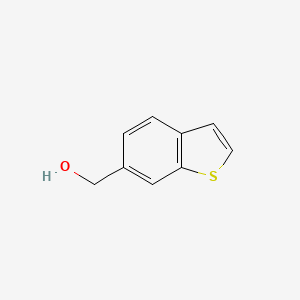Benzo[b]thiophen-6-ylmethanol chemical structure (CAS 6179-28-8)