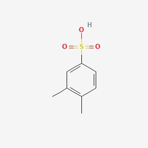 3,4-Dimethylbenzenesulfonic acid chemical structure (CAS 618-01-9)