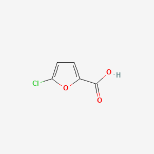 5-Chlorofuran-2-carboxylic acid chemical structure (CAS 618-30-4)