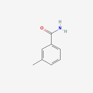 3-Methylbenzamide chemical structure (CAS 618-47-3)