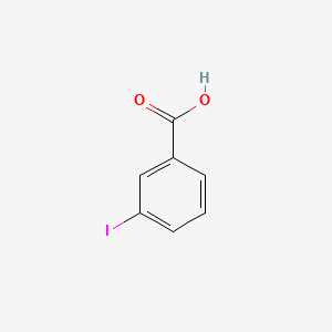 3-Iodobenzoic acid chemical structure (CAS 618-51-9)