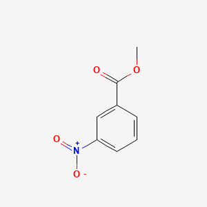 Methyl 3-Nitrobenzoate chemical structure (CAS 618-95-1)
