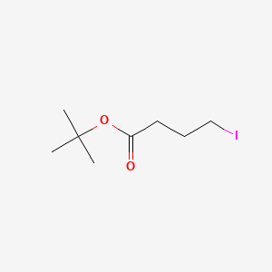 tert-Butyl 4-iodobutanoate chemical structure (CAS 6182-78-1)
