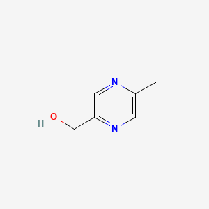 (5-Methylpyrazin-2-yl)methanol chemical structure (CAS 61892-95-3)