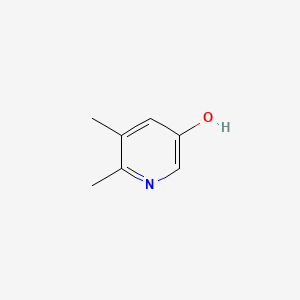 5,6-Dimethylpyridin-3-ol chemical structure (CAS 61893-00-3)