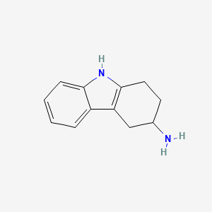 2,3,4,9-Tetrahydro-1H-carbazol-3-amine chemical structure (CAS 61894-99-3)