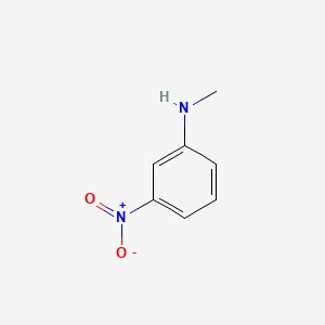 N-Methyl-3-nitroaniline chemical structure (CAS 619-26-1)