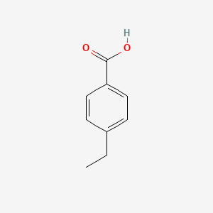 4-Ethylbenzoic acid chemical structure (CAS 619-64-7)