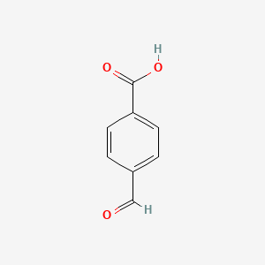 4-Formylbenzoic acid chemical structure (CAS 619-66-9)