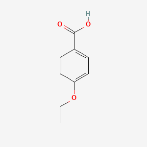 4-Ethoxybenzoic acid chemical structure (CAS 619-86-3)